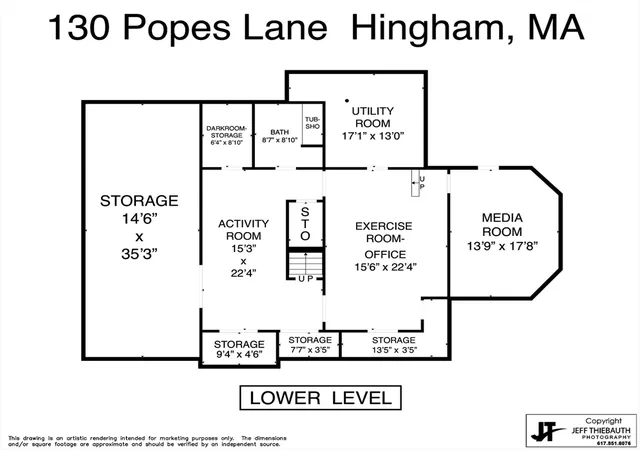 42nd image of 130 Popes Lane, Hingham, MA 02043 | MLS# 73512972