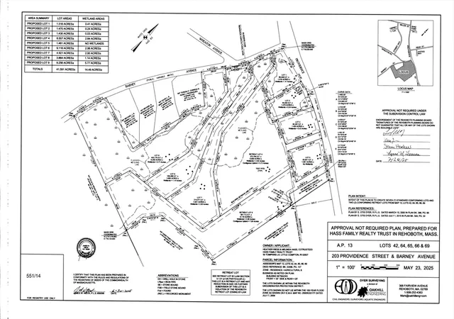 Photo 3 of Land for sale at 207 Providence St Bldr Lot 2, Rehoboth, MA 02769 | MLS# 73513436 | Listing updated on 2026-09-04