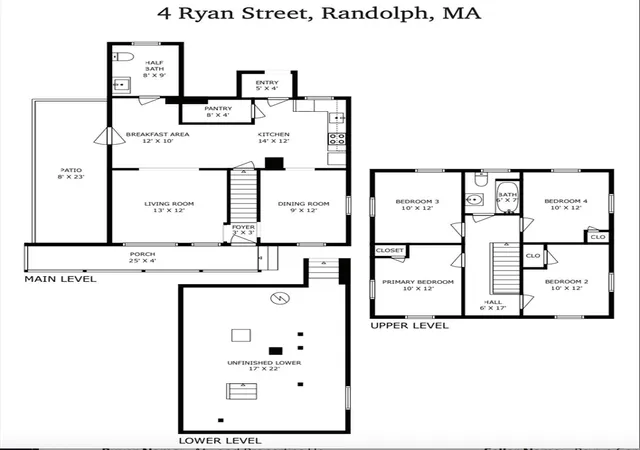 Homes for sale in Randolph, MA | 4 Ryan St, Randolph, MA 02368 | MLS# 73546975