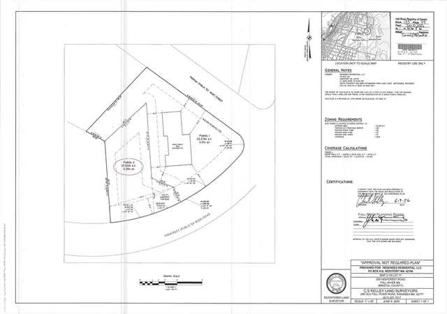 Photo 1 of Land for sale at Parcel 2 Highcrest Rd, Fall River, MA 02720 | MLS# 73561174 | Listing updated on 2026-10-08
