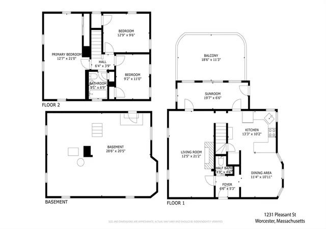 Homes for sale in Worcester, MA | 1231 Pleasant St, Worcester, MA 01602 | MLS# 73522485