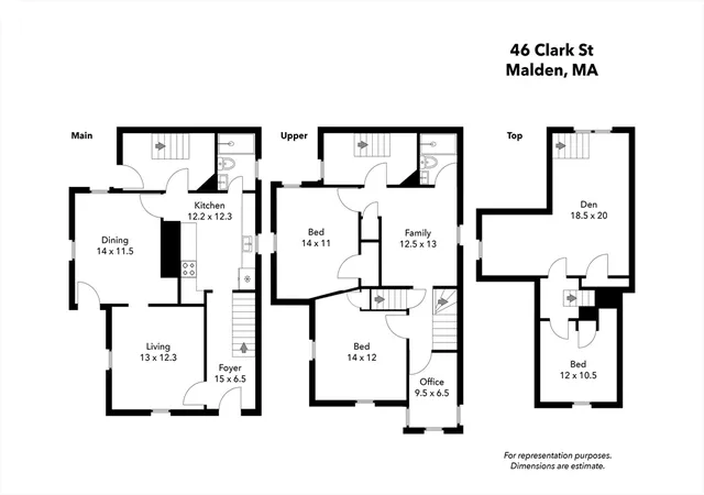 38th image of 46 Clark St, Malden, MA 02148 | MLS# 73564796