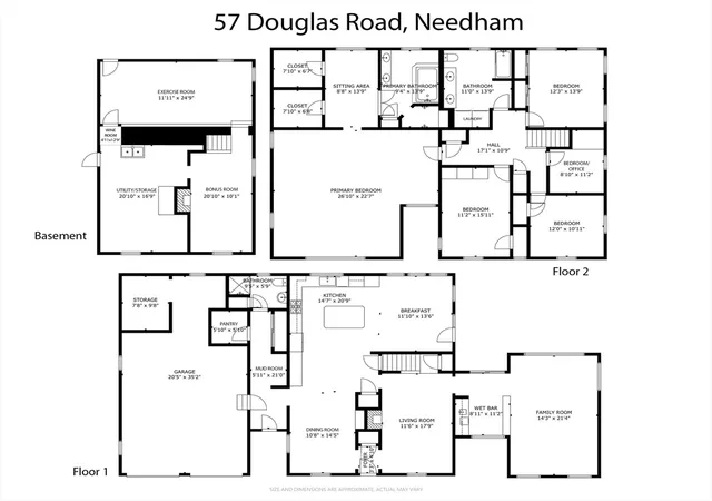40th image of 57 Douglas Rd, Needham, MA 02492 | MLS# 73565621