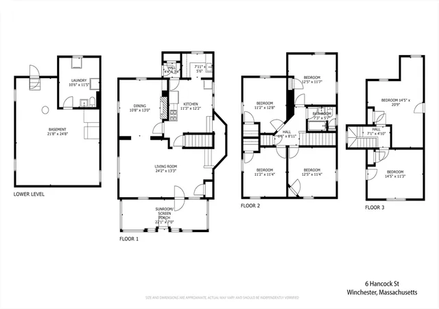 Homes for sale in Winchester, MA | 6 Hancock St, Winchester, MA 01890 | MLS# 73510153