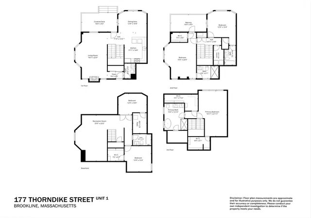 42nd image of 177 Thorndike St #1, Brookline, MA 02446 | MLS# 73542360