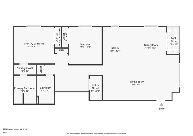 32nd image of 225 227 Havre Street #1, East Boston, MA 02128 | MLS# 73559527