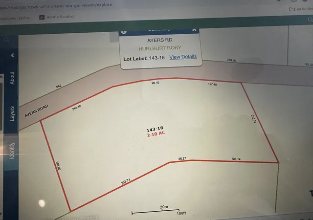 Photo 1 of Sale Pending at Parcel 2 Ayres, Monson, MA 01057 | MLS# 73554156 | Listing updated on 2026-09-28