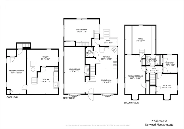 Homes for sale in Norwood, MA | 285 Vernon St, Norwood, MA 02062 | MLS# 73540192