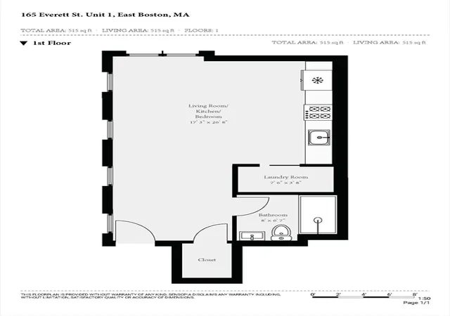 Homes for sale in Boston, MA | 165 Everett St #1, Boston, MA 02128 | MLS# 73473495