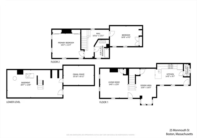 Homes for sale in East Boston, MA | 25 Monmouth St #SF, East Boston, MA 02128 | MLS# 73479458