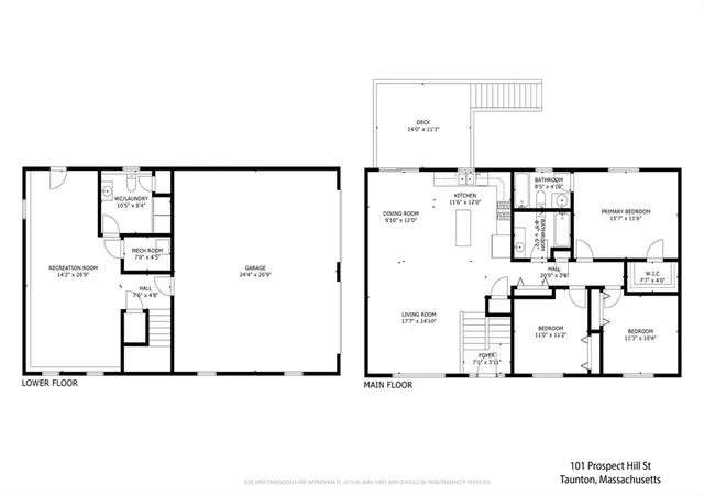 37th image of 101 Prospect Hill St, Taunton, MA 02780 | MLS# 73541107
