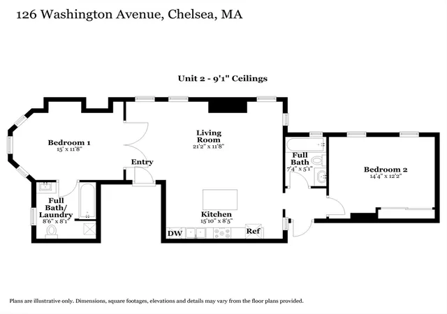 Homes for sale in Chelsea, MA | 126 Washington Ave #2, Chelsea, MA 02150 | MLS# 73505925