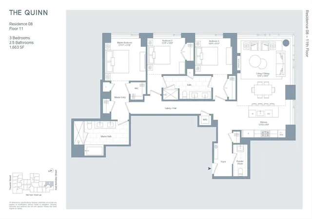 3rd image of 370-380 Harrison Ave #1008, Boston, MA 02118 | MLS# 73528991