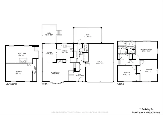 32nd image of 13 Berkeley Road, Framingham, MA 01701 | MLS# 73492102