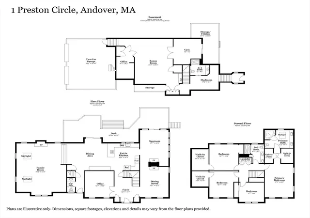 42nd image of 1 Preston Circle, Andover, MA 01810 | MLS# 73559999