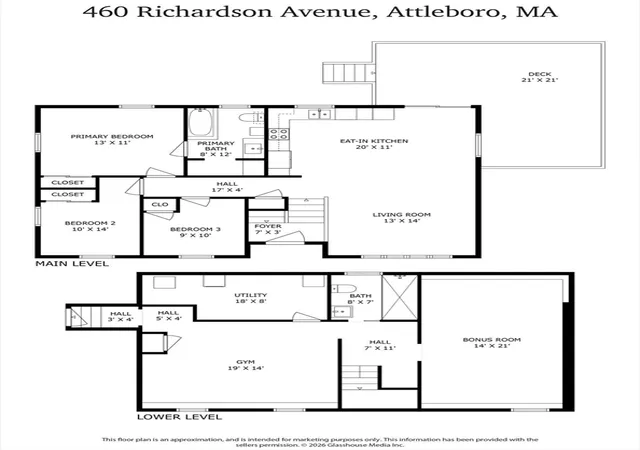 39th image of 460 Richardson Ave, Attleboro, MA 02703 | MLS# 73553627