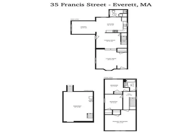 25th image of 35 Francis St, Everett, MA 02149 | MLS# 73560003
