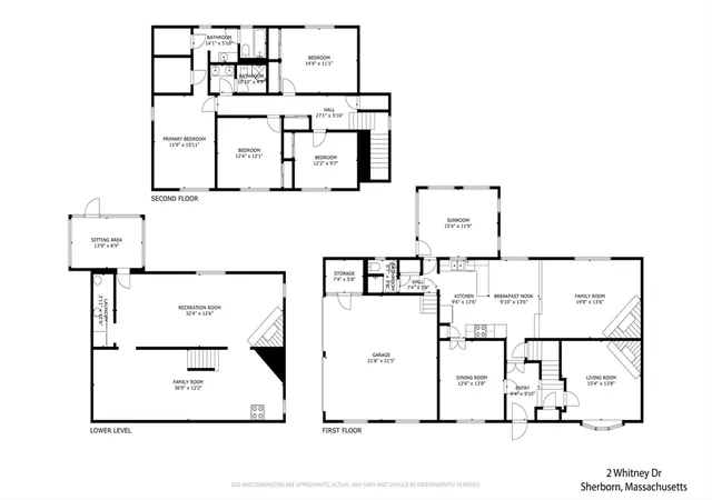 40th image of 2 Whitney Dr, Sherborn, MA 01770 | MLS# 73538405