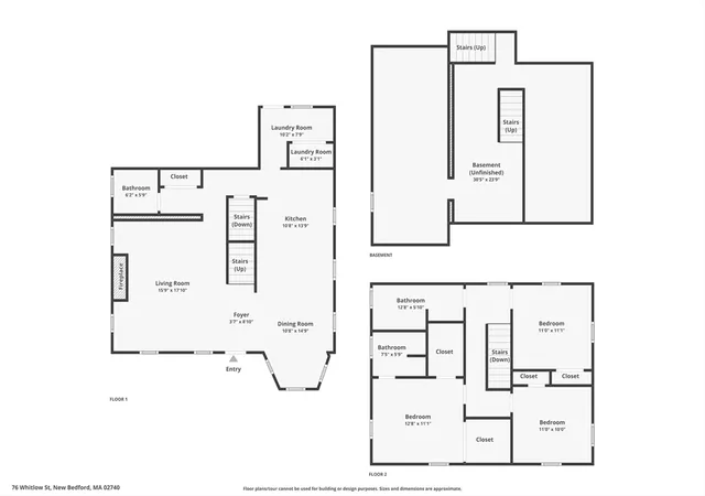 27th image of 76 Whitlow St, New Bedford, MA 02740 | MLS# 73562880