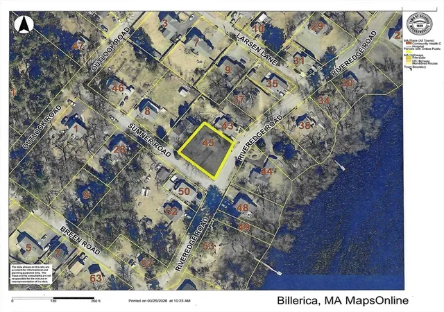 35th image of 45 Riveredge Road, Billerica, MA 01862 | MLS# 73531463