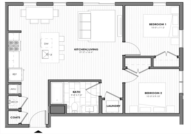 2nd image of 656 Saratoga #210, East Boston, MA 02128 | MLS# 73559558