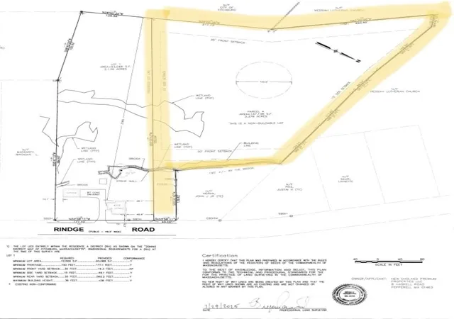 1st image of 0 Rindge Rd, Fitchburg, MA 01420 | MLS# 73548143