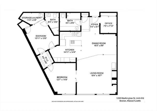 Homes for sale in Boston, MA | 1200 Washington St #416, Boston, MA 02118 | MLS# 73491069