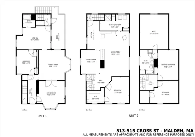 32nd image of 513 515 Cross St, Malden, MA 02148 | MLS# 73546471