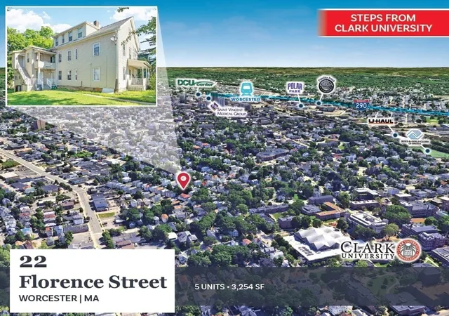 1st image of 22 Florence St, Worcester, MA 01610 | MLS# 73561773