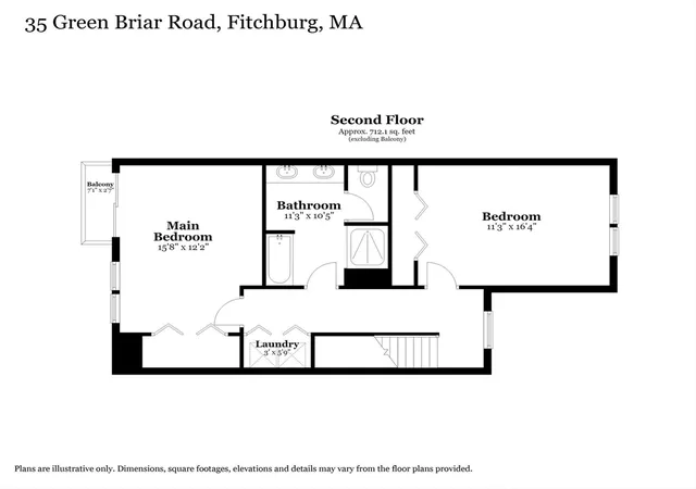 2nd image of 35 Grn Briar Rd, Fitchburg, MA 01420
