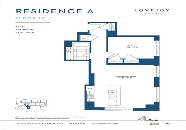 2nd image of 100 Lovejoy Wharf #12-A, Boston, MA 02114 | MLS# 73538633