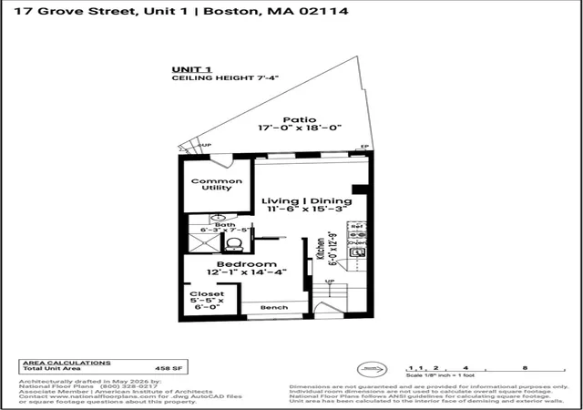 20th image of 17 Grove Street #1, Boston, MA 02114 | MLS# 73565531