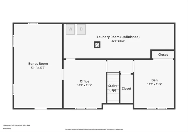 25th image of 12 Barnard Rd, Lawrence, MA 01843 | MLS# 73565919