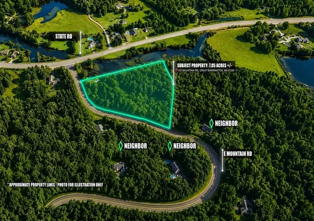 Photo 1 of Land for sale at 5 E Mountain Rd, Great Barrington, MA 01230 | MLS# 73553500 | Listing updated on 2026-09-21