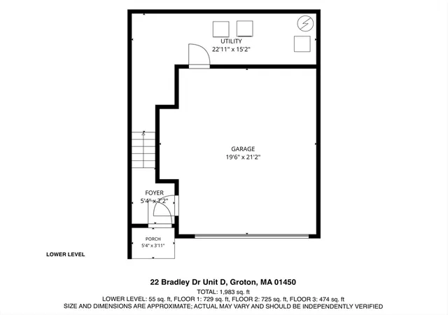 Homes for sale in Groton, MA | 22 Bradley Dr #D, Groton, MA 01450 | MLS# 73541378