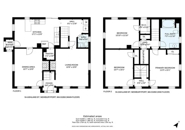 33rd image of 54 Ashland St, Newburyport, MA 01950 | MLS# 73515898