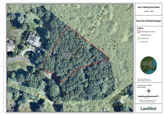 Photo 1 of Land for sale at 3 Reiling Pond Rd, Lincoln, MA 01773 | MLS# 73563841 | Listing updated on 2026-08-18