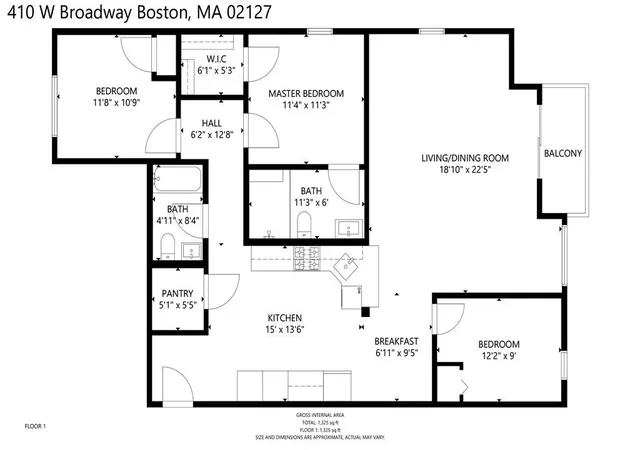 21st image of 410 W Broadway #305, South Boston, MA 02127 | MLS# 73529939