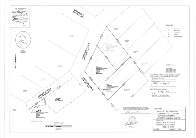 Photo 3 of Land for sale at 60 Wakefield Ave Webster Lake, Webster, MA 01570 | MLS# 73564208 | Listing updated on 2026-08-20