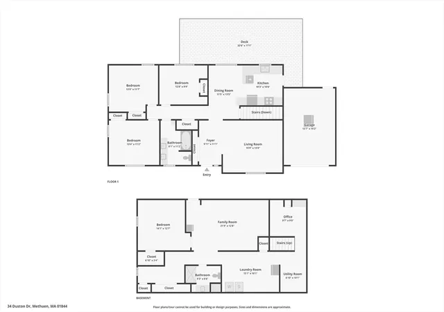 37th image of 34 Duston Dr, Methuen, MA 01844 | MLS# 73553741
