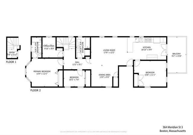 Homes for sale in Boston, MA | 364 Meridian Street #3, Boston, MA 02128 | MLS# 73501385