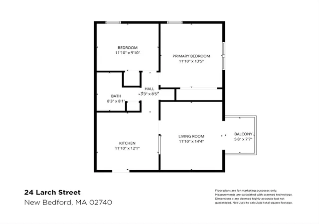 14th image of 24 Larch St #8, New Bedford, MA 02740 | MLS# 73562753