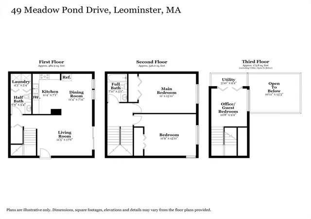 33rd image of 49 Meadow Pond Dr #K, Leominster, MA 01453 | MLS# 73541349