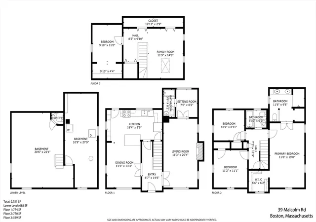 27th image of 39 Malcolm Road, Jamaica Plain, MA 02130 | MLS# 73491208