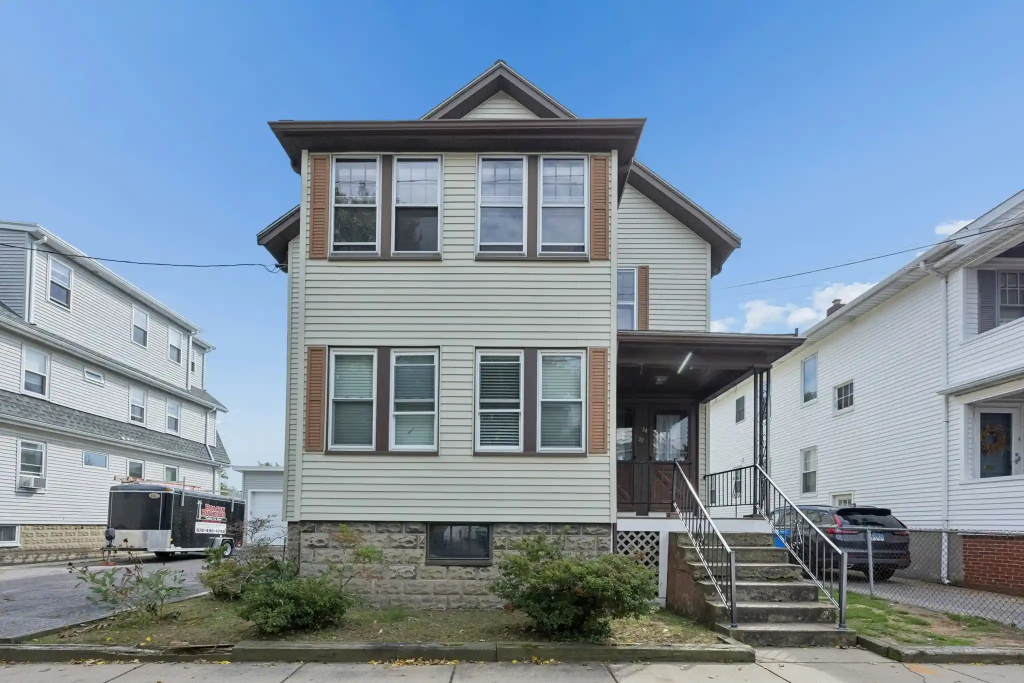Multi family home for sale at 32-34 Walnut St, Belmont, MA 02478 | MLS# 73578500