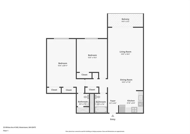 27th image of 32 Whites Ave #D43, Watertown, MA 02472 | MLS# 73511252
