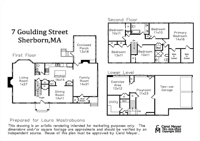 40th image of 7 Goulding St East, Sherborn, MA 01770 | MLS# 73513140