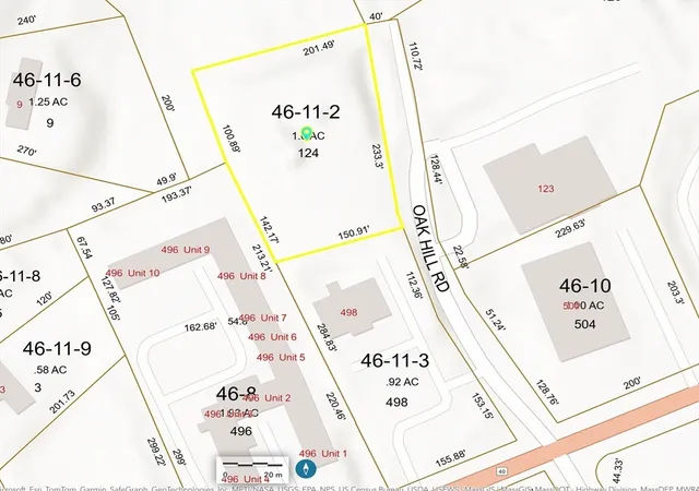 Photo 3 of Land for sale at 124 Oak Hl Rd, Westford, MA 01886 | MLS# 73542966 | Listing updated on 2026-07-03