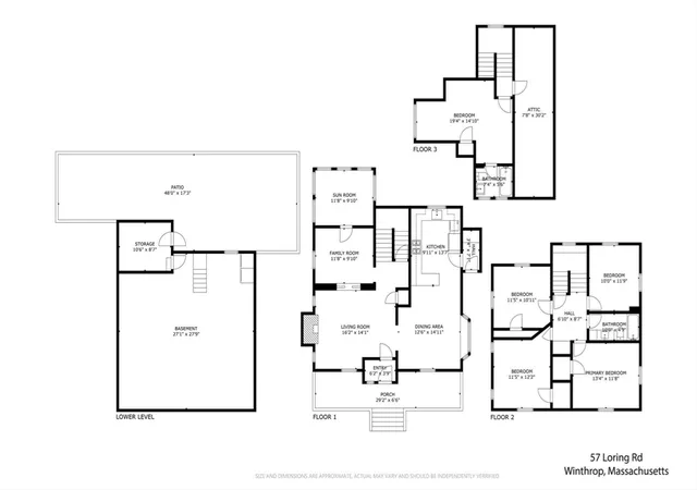 Homes for sale in Winthrop, MA | 57 Loring Rd, Winthrop, MA 02152 | MLS# 73518328