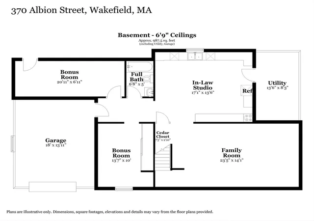 35th image of 370 Albion St, Wakefield, MA 01880 | MLS# 73553504